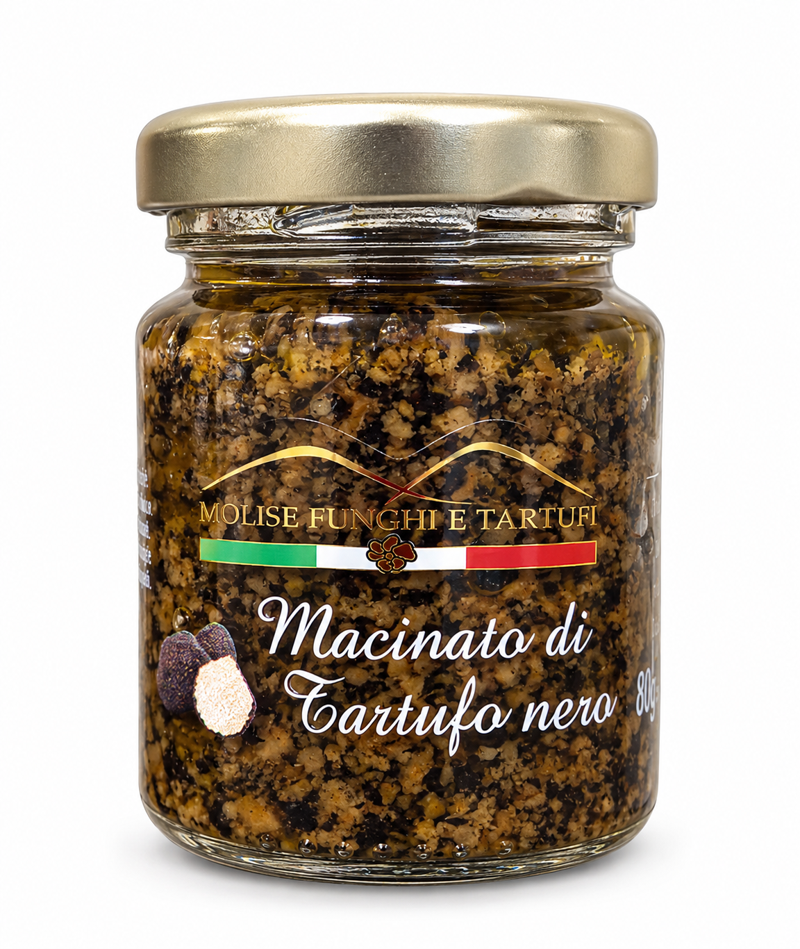 Summer black truffle mince in extra virgin olive oil