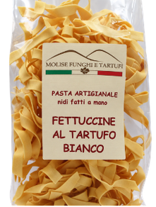 Pasta secca all'uovo artigianale con tartufo bianco pregiato di Molise Funghi e Tartufi vendita all'ingrosso a ristoranti pizzerie bar negozi gastronomie laboratori cucine professionali 