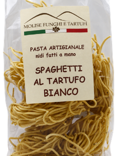 Pasta secca all'uovo artigianale con tartufo bianco pregiato di Molise Funghi e Tartufi vendita all'ingrosso a ristoranti pizzerie bar negozi gastronomie laboratori cucine professionali 
