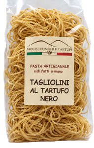 Pasta secca all'uovo artigianale con tartufo nero estivo di Molise Funghi e Tartufi vendita all'ingrosso a ristoranti pizzerie bar negozi gastronomie laboratori cucine professionali 